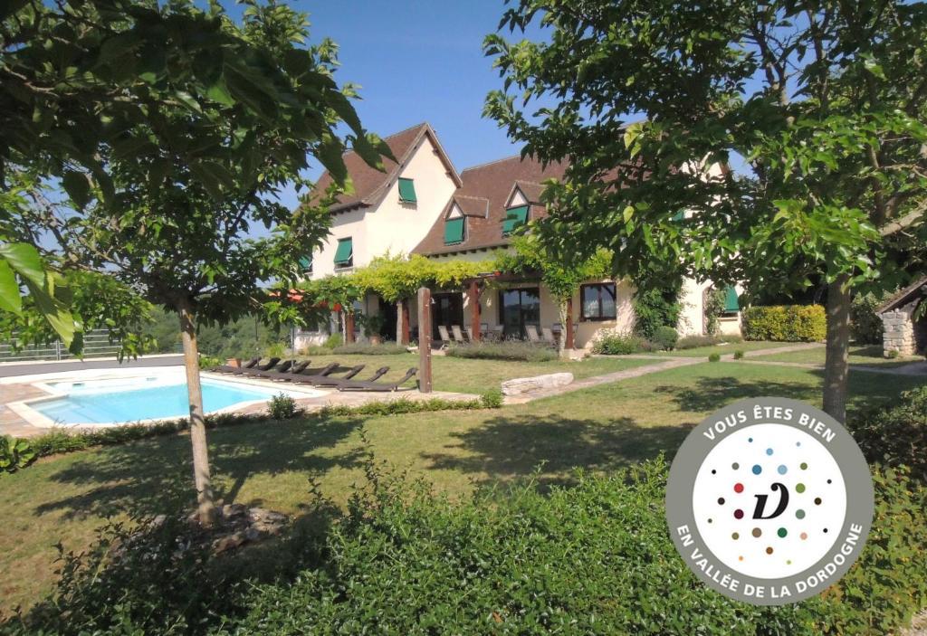Villa Touloumo Mayrac Buitenkant foto